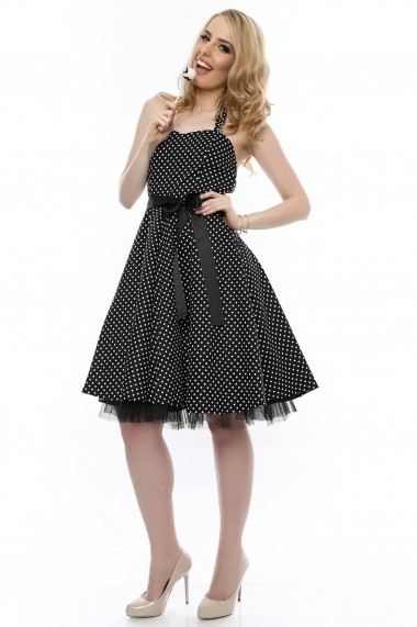 Rochie clos Roh Boutique summer dress - DR2454 negru