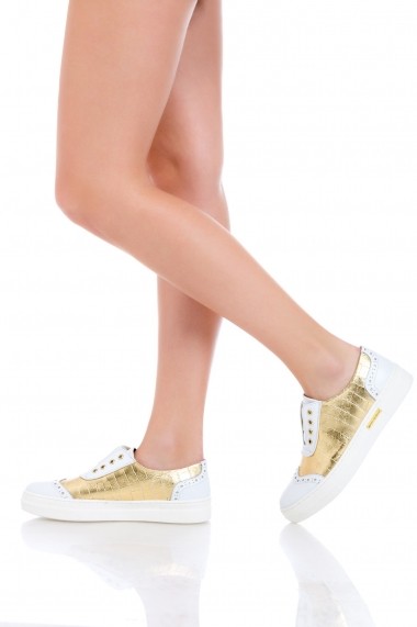 Pantofi sport pentru femei Casual Maribel Gold Spring Collection by Eugen Olteanu