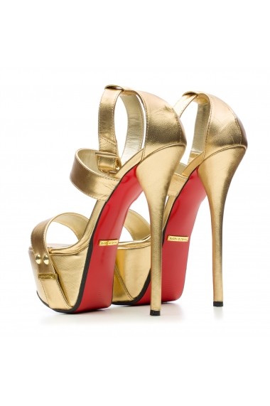 Sandale pentru femei Gold Milano by Eugen Olteanu