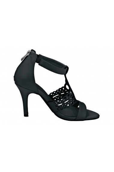 Sandale cu toc Andrea Conti 022401 negru