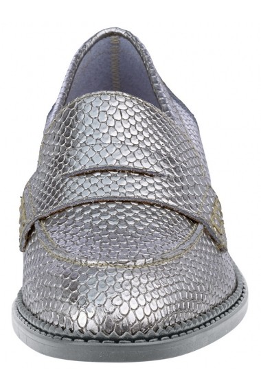 Pantofi Heine 102398 argintiu