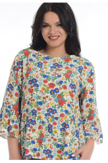 Bluza dama cu imprimeu floral
