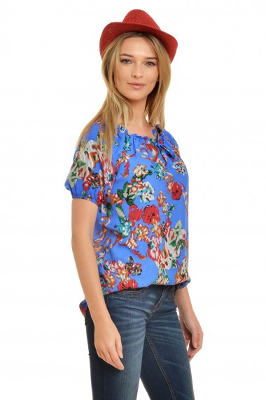 Bluza Dama IE cu Imprimeu Floral