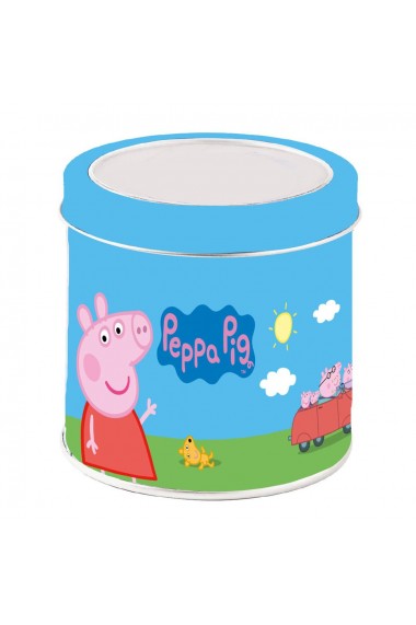  Copii PEPPA PIG KID WATCH 482625 - Tin Box 482625