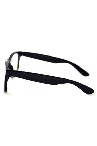 Ochelari - Rame Wayfarer cu lentile transparente sidefate
