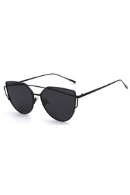 Ochelari de soare Ochi de Pisica Cat eyes Negru cu Negru
