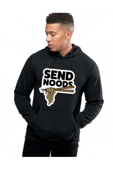 Hanorac Barbati Negru - Send Noods