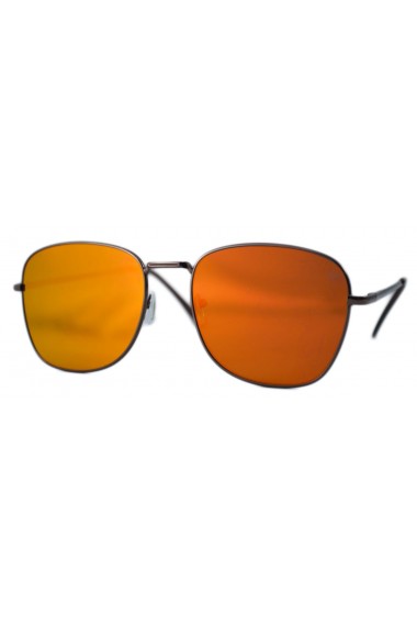 Ochelari de soare Aviator Oglinda Portocaliu inchis cu reflexii - Maro`