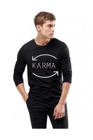 Bluza barbati neagra - Karma