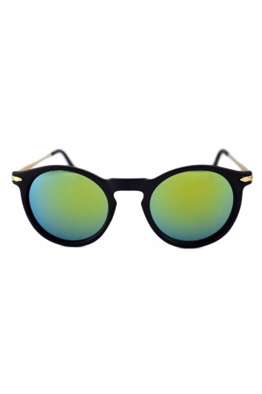 Ochelari de soare Wayfarer Passenger S Verde cu reflexii si Negru Mat