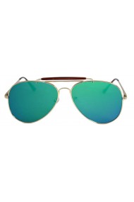 Ochelari de soare Aviator Outdoorsman Verde reflexii - Auriu-
