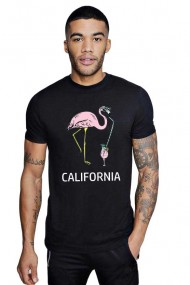 Tricou barbati negru - California