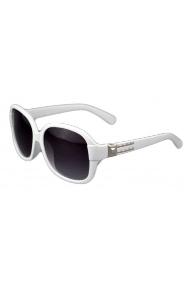 Ochelari de soare Rectangular Alb`