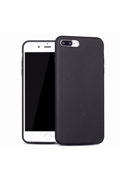 Husa Apple iPhone 7 X-LEVEL Guardian 3D Material Soft Super Slim - Neagra