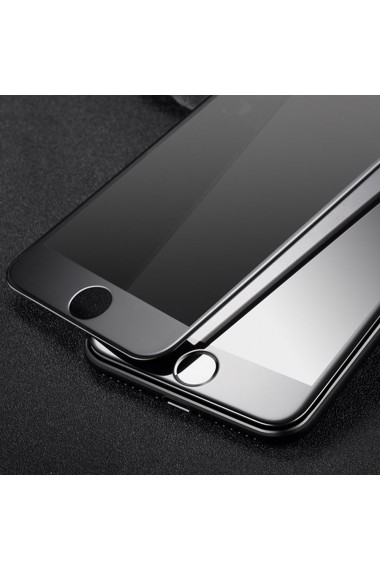 Folie de protectie iPhone 7 PLUS Sticla Securizata 3D Acoperire 100% 0 2mm Geam Balistic - Alba