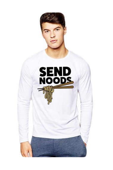 Bluza barbati alba - Send Noods