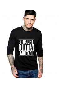 Bluza barbati neagra - Straight Outta Militari