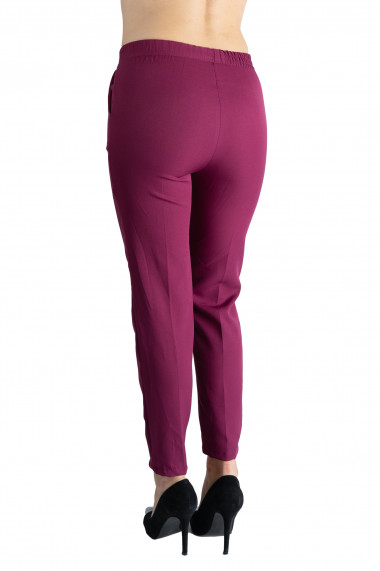 Pantaloni Lydia Dama Casual Grena