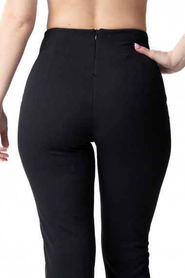 Pantaloni Dama Eleganti Amelia Negru