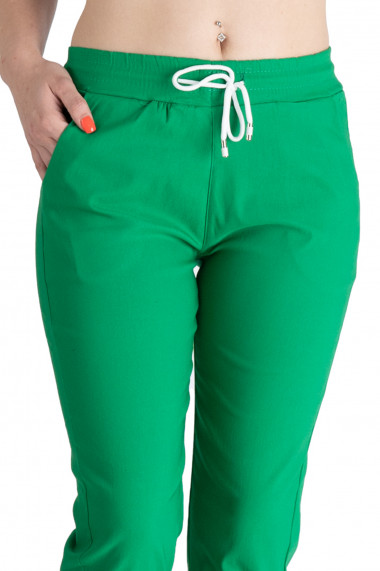 Pantaloni Dama Masura Mare Trei Sferturi 3/4 Verde