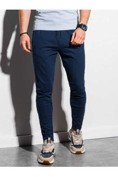 Pantaloni sport pentru barbati P952 - bleumarin