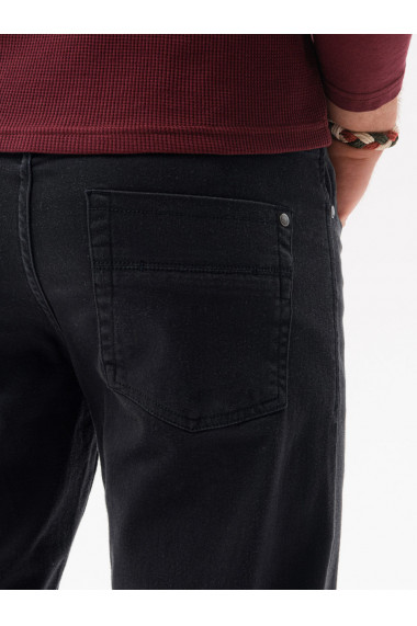 Pantaloni chino barbati P1059 - negru