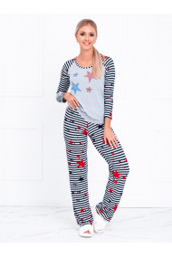 Pijamale dama ULR141 - gri