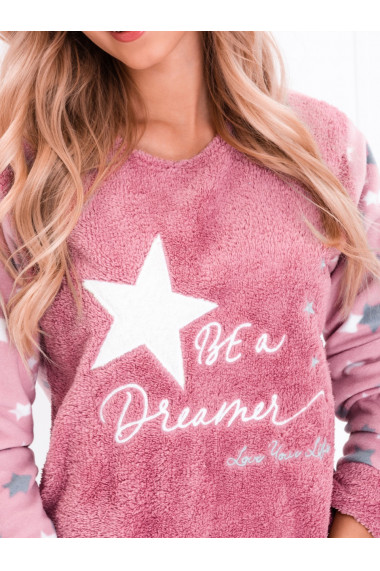 Pijamale femei ULR153 - roz