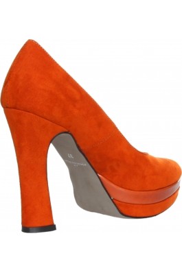 Pantofi Made in Italia oranj inchis
