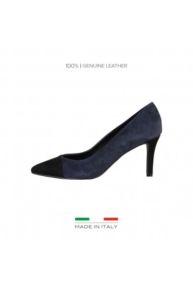 Pantofi cu toc Made in Italia FLAVIA NERO-BLU