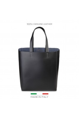 Geanta shopper Made in Italia FOSCA_NERO negru