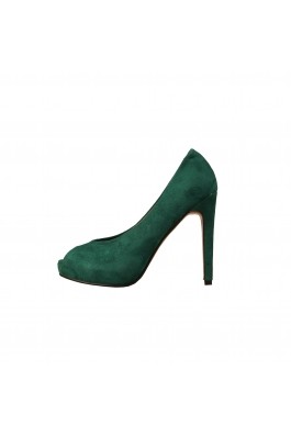 Pantofi cu toc Ana Lublin VIKTORIA_GREEN verde