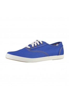 Pantofi sport Keds cu siret, albastri din material textil