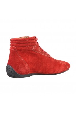 Pantofi sport Sparco MONZA rosii, din piele - els