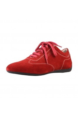 Pantofi sport Sparco IMOLA rosii din piele naturala