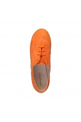 Pantofi Primadonna oranj stil Oxford