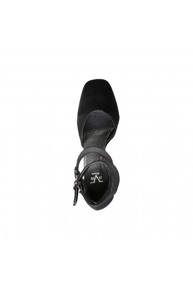 Pantofi cu toc Versace 1969 VERONIQUE NERO GLITTER negru