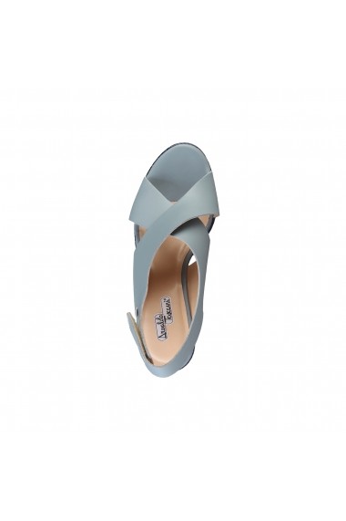 Sandale cu platforma Arnaldo Toscani X003602 2403HEAVEN albastru