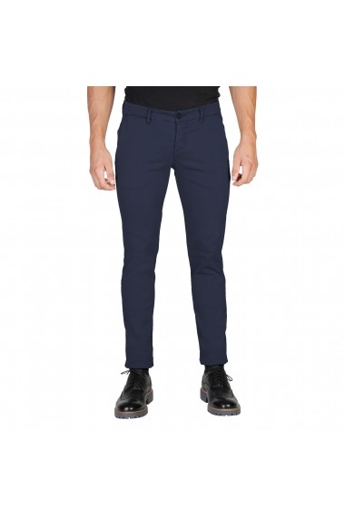 Pantaloni Oxford University OXFORD PANT-REGULAR-BLU albastru