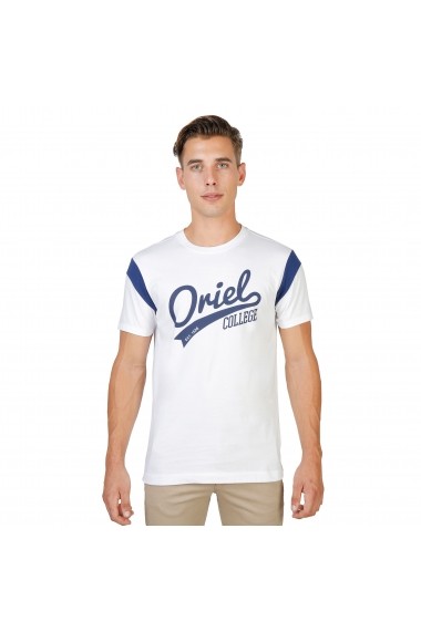 Tricou Oxford University ORIEL-VARSITY-MM-WHITE  alb