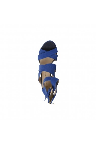Sandale cu toc Trussardi 79S003 46 BLUETTE albastru