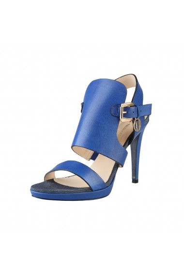Sandale cu toc Trussardi 79S002 46 BLUETTE albastru