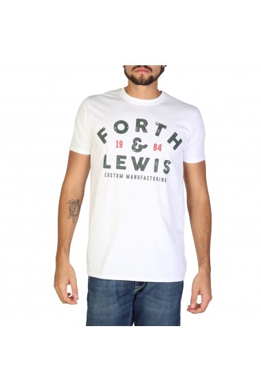 Tricou Forth&Lewis DIMTS007WHT Alb