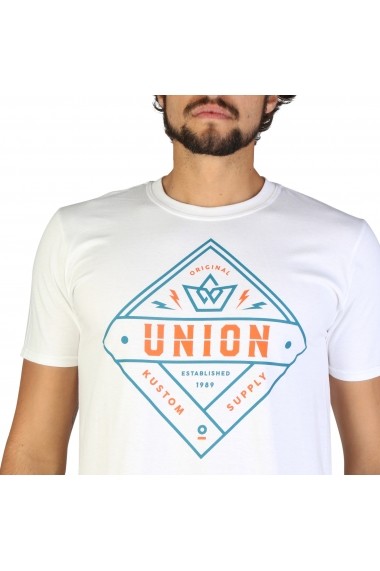 Tricou Union State DSMTS005WHT Alb