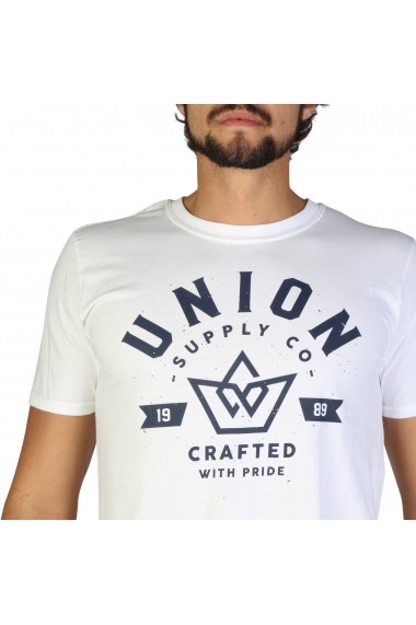 Tricou Union State DSMTS001WHT Alb