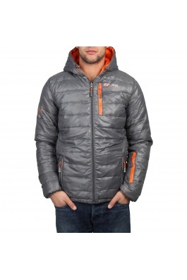 Geaca Geographical Norway Brother reversibila, gri inchis