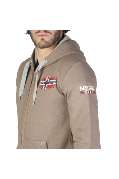 Pulover Geographical Norway Glacier_man_taupe Maro