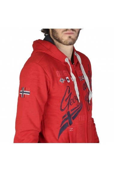 Pulover Geographical Norway Foliday_man_red Rosu