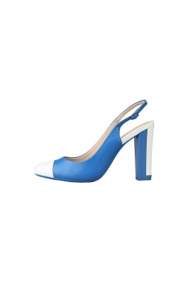 Sandale cu toc Calvin Klein N11364WCO albastru