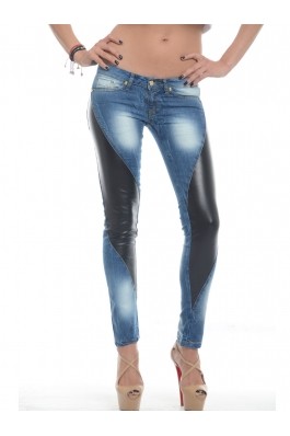 Jeansi skinny Escape Star Jeans SANDRA, din bumbac